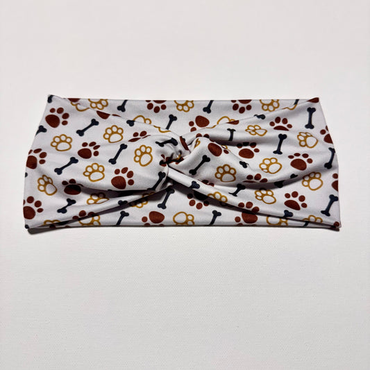 Dog bones and paws